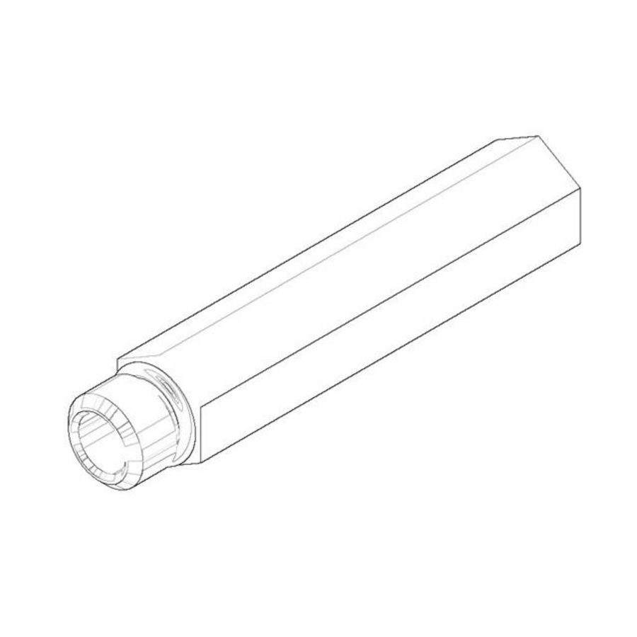 Kapje/huls 13x11x58mm 9018400210090
