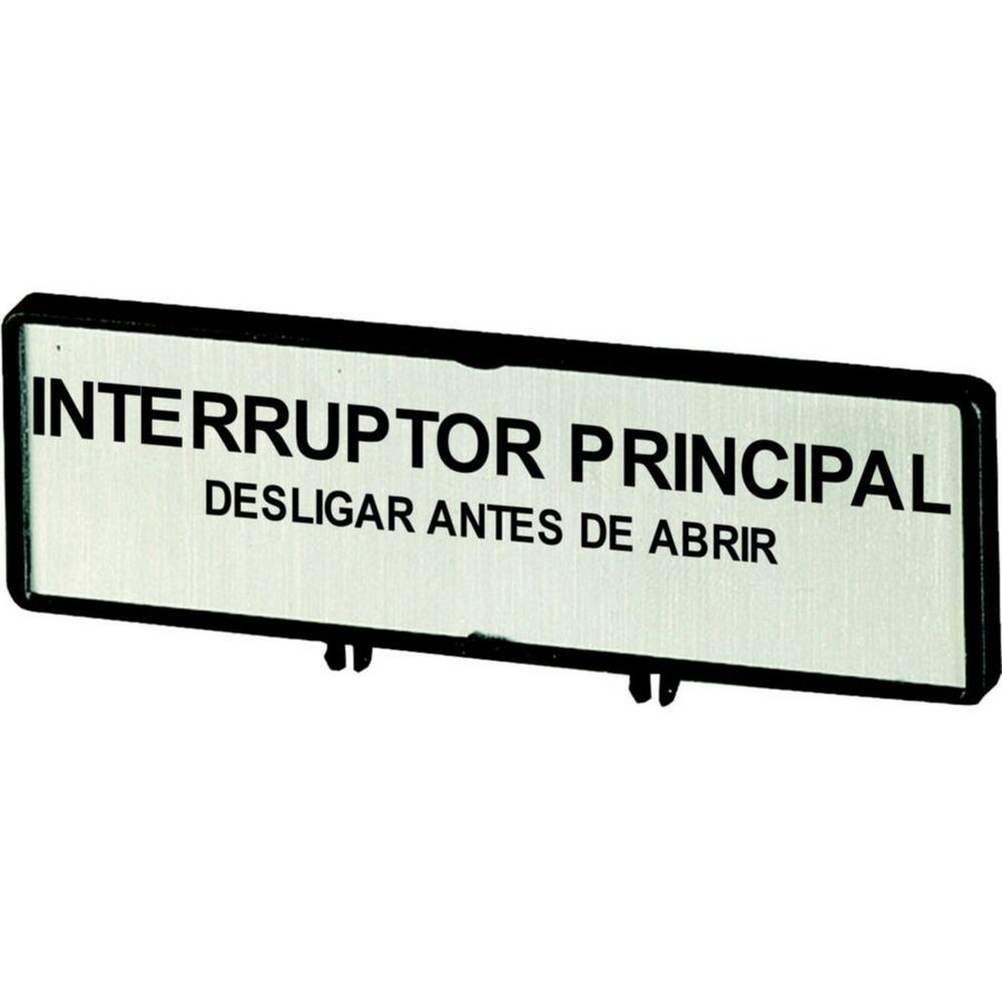 Klemmen met schild hoofdschakelaar ZFS72-P3 (taal Portugees)