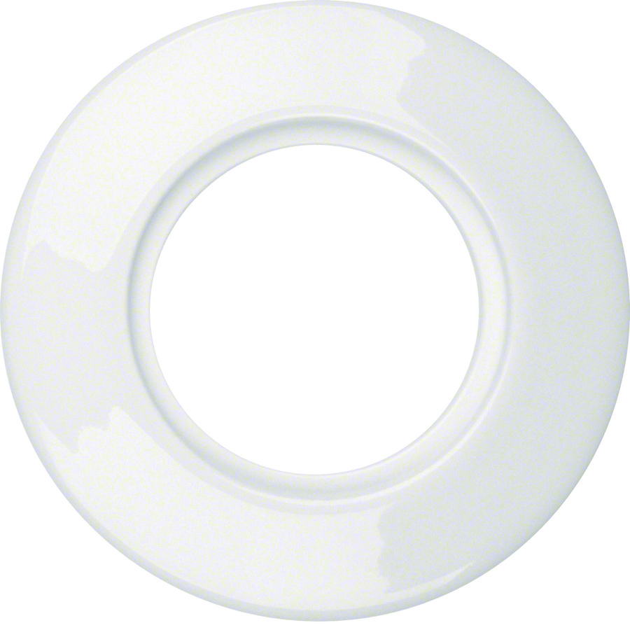 Afdekraam 1-v Serie 1930 Porzellan porselein polarwit