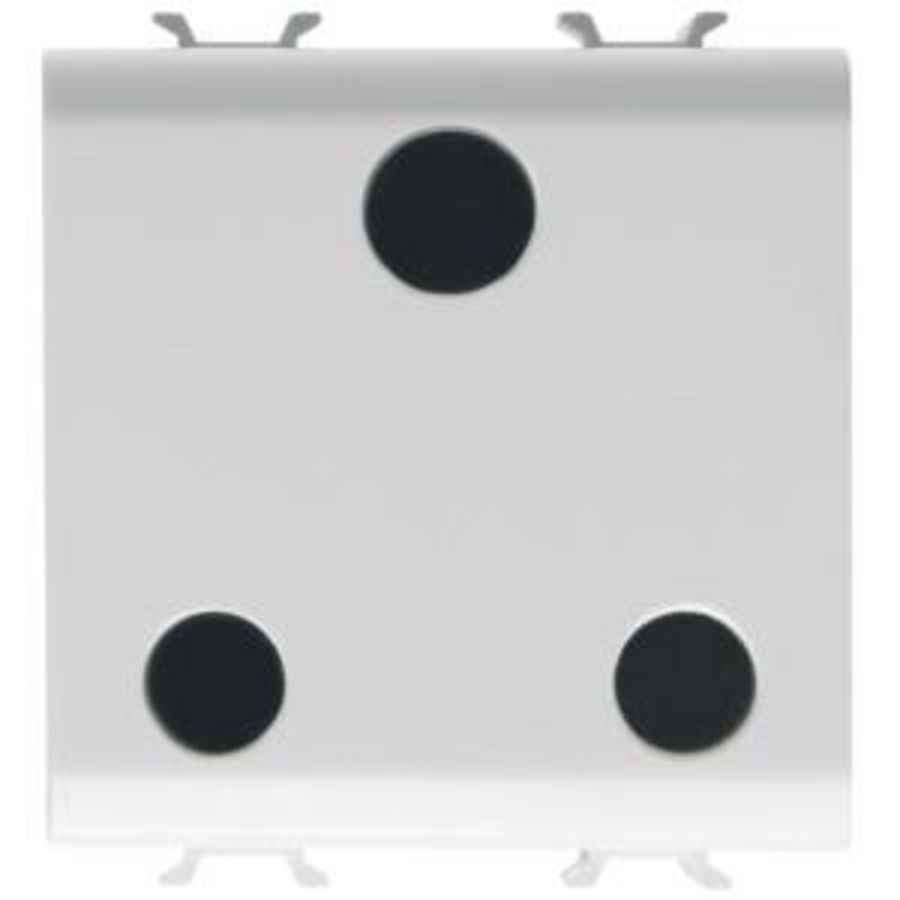 BRITISH STANDARD SOCKET-OUTLET 250V ac-2P+E 15A-2 GANG VVE=6