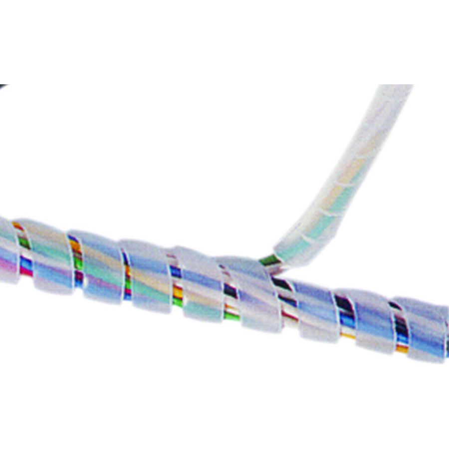 Rol a 25m. Spiraalslang bundelbereik 8,0 tot 30,0mm transp.