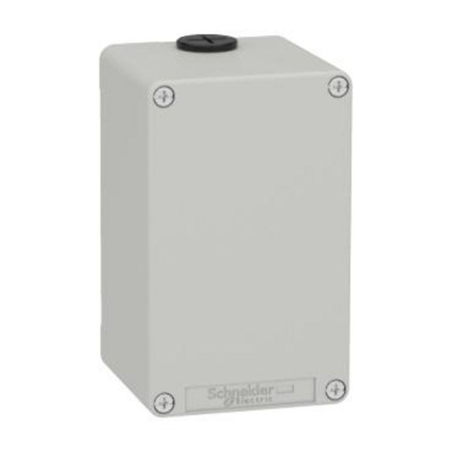 Lege behuizing Zamak Grijs RAL7035 80x130x77 mm