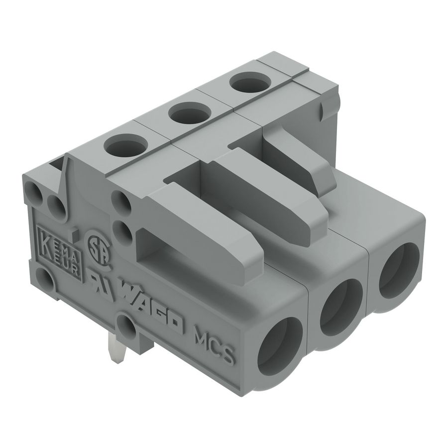 THT FE steker HA raster 5mm grijs 232-233 VVE=100