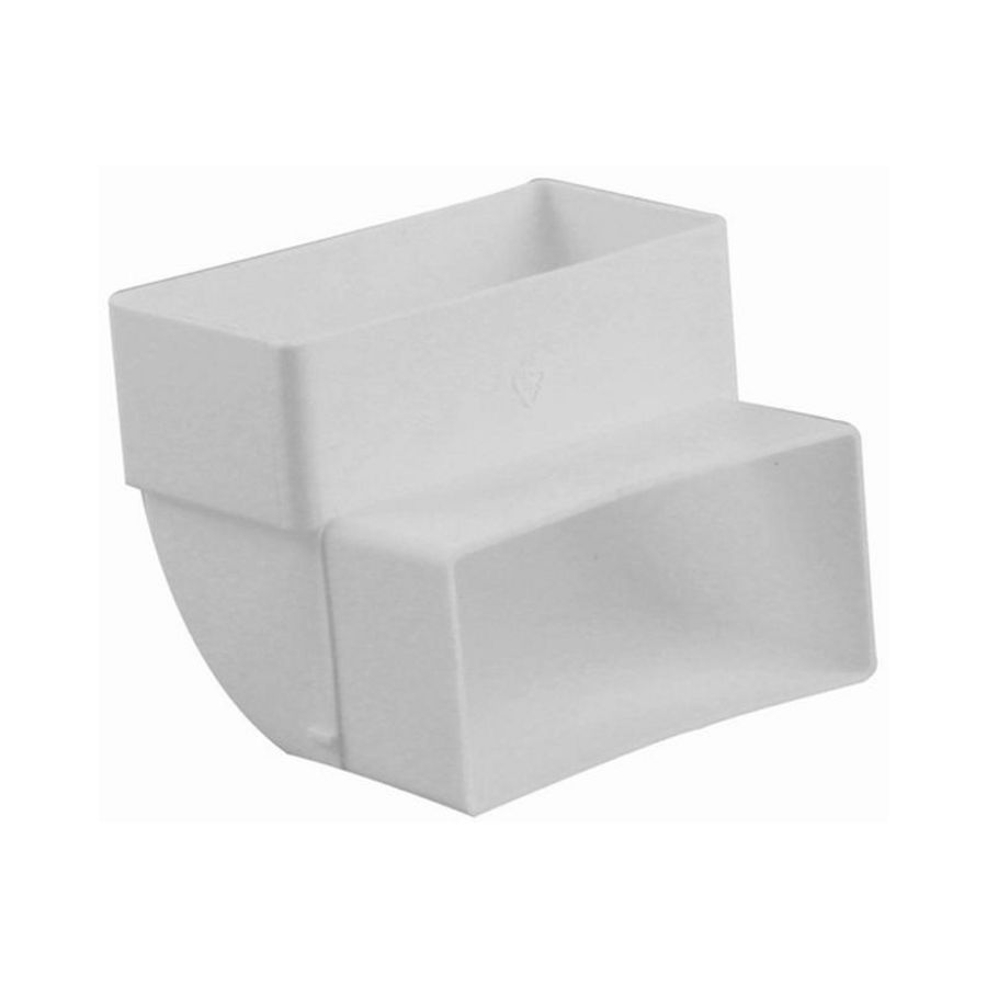 Hoekstuk vertikaal 90° 110x54mm