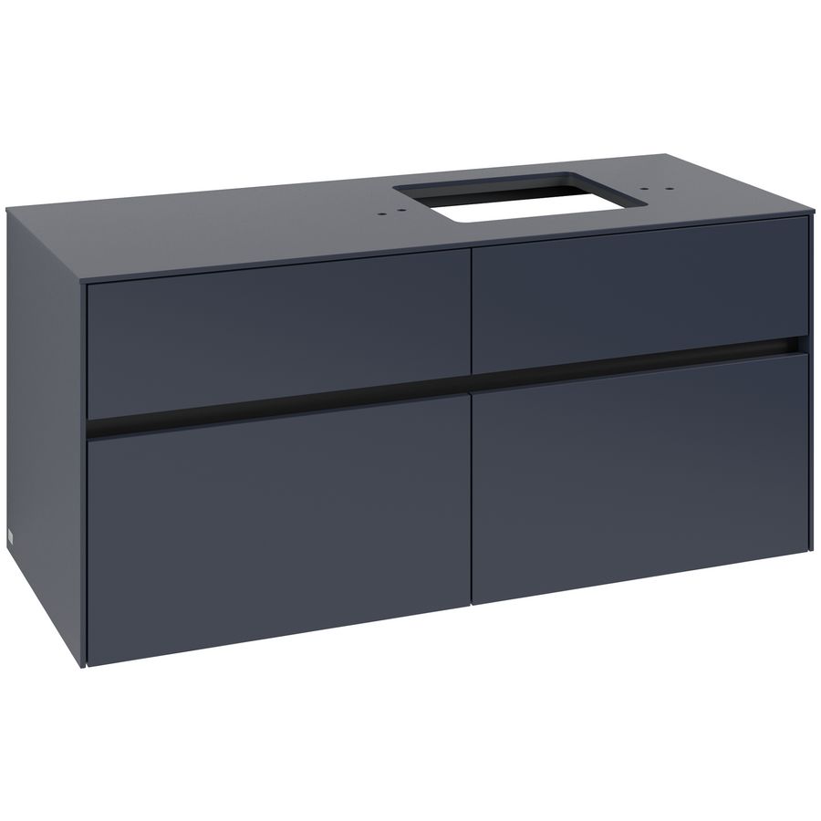 Wastafelonderkast Collaro 1200x548x500mm Marine Blue C130B0VQ
