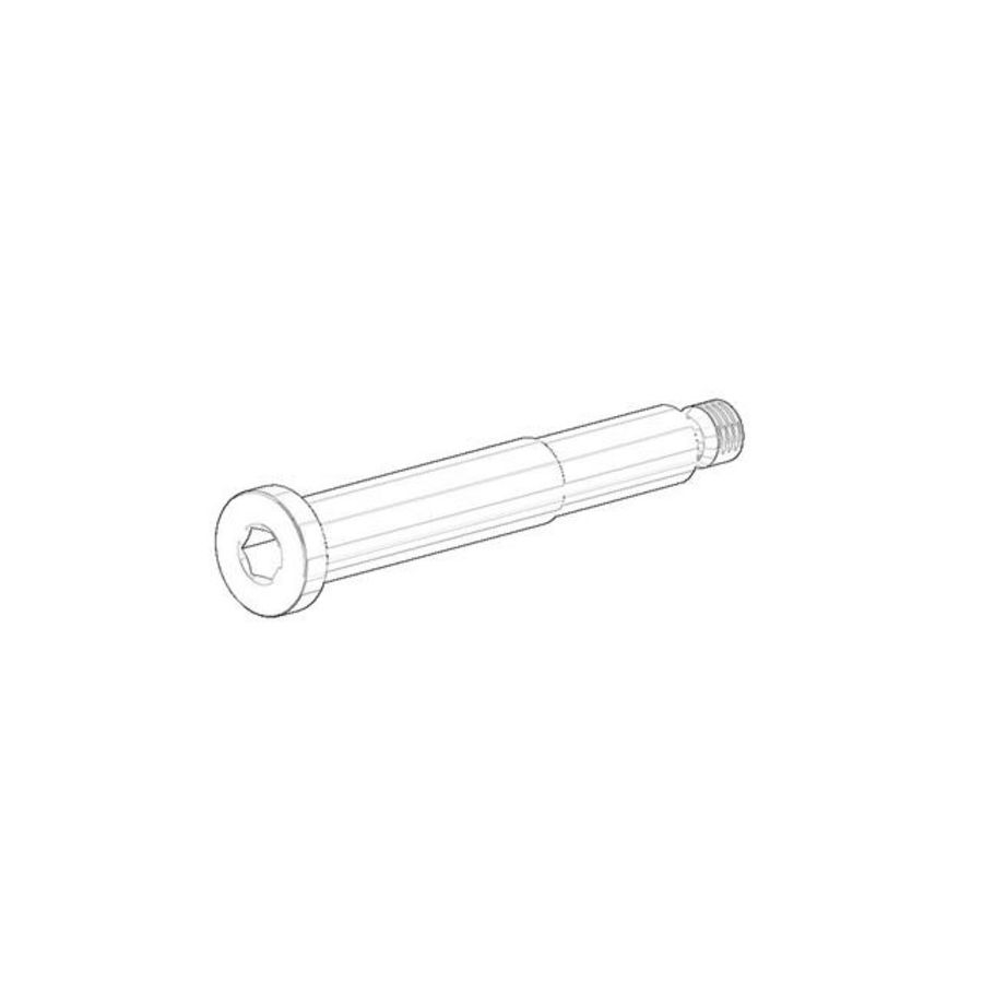Houder As toiletrolhouder 12,5x121mm chr 083102513-00