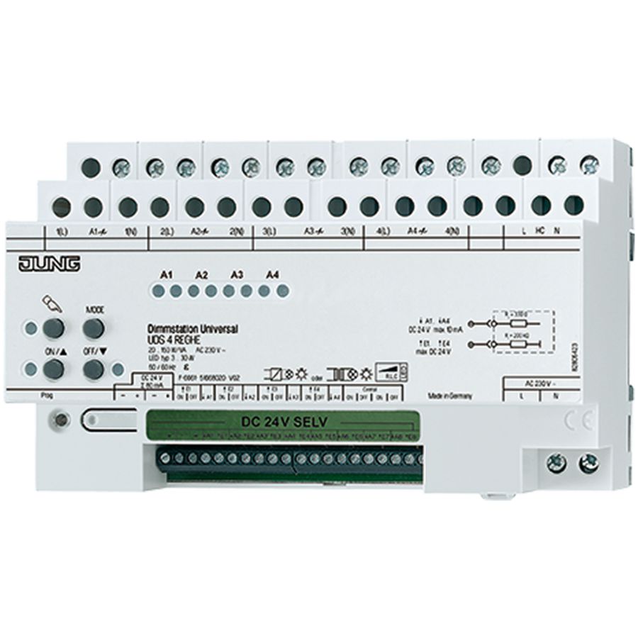 Dimmerstation Universeel 4-voudig