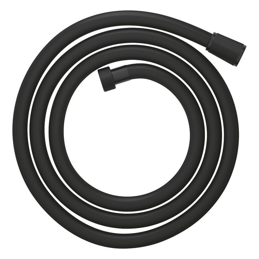 Doucheslang silverflex longlife 1750mm phantom black (mat zwart) (prof)