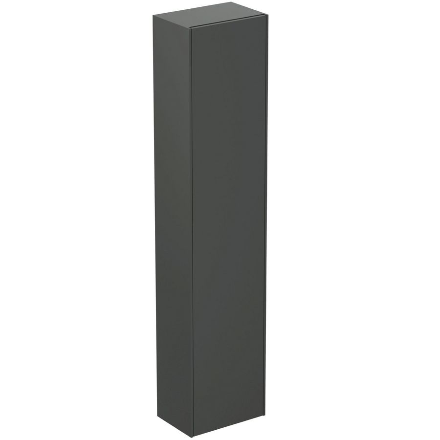 Conca kolomkast hoog 37x25x17cm met 1 deur mat antraciet