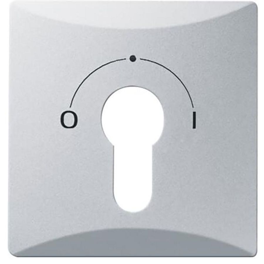 Centraalplaat slot v 2733USL-101 IP44 A-w aluzilver (2155 SLPZ-33)