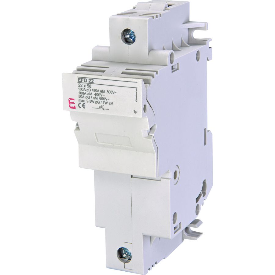 Smeltpatroonschakelaar 100A EFD22 1P
