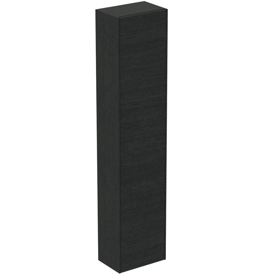 Conca kolomkast hoog 37x25x17cm met 1 deur smoked oak