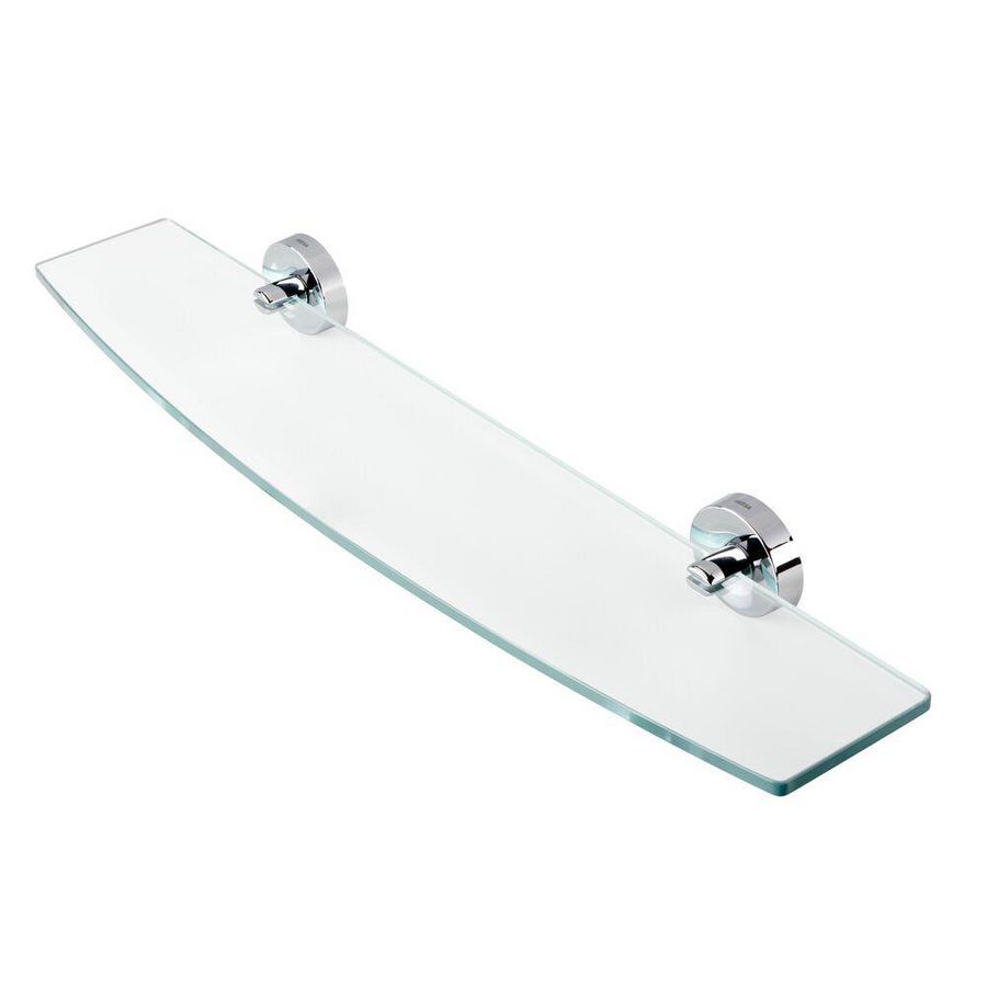 Planchet glas/chroom 600mm LUNA