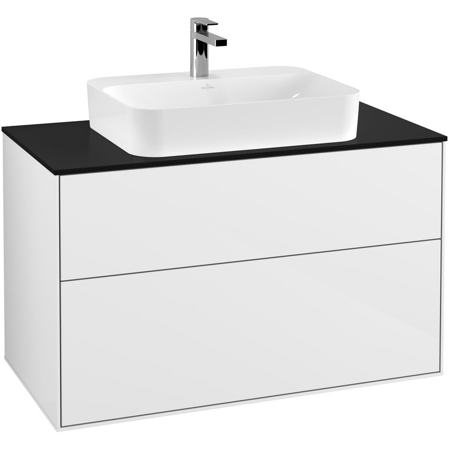 Wastafelonderkast Finion 1000x603x501mm G.White.L F35200GF