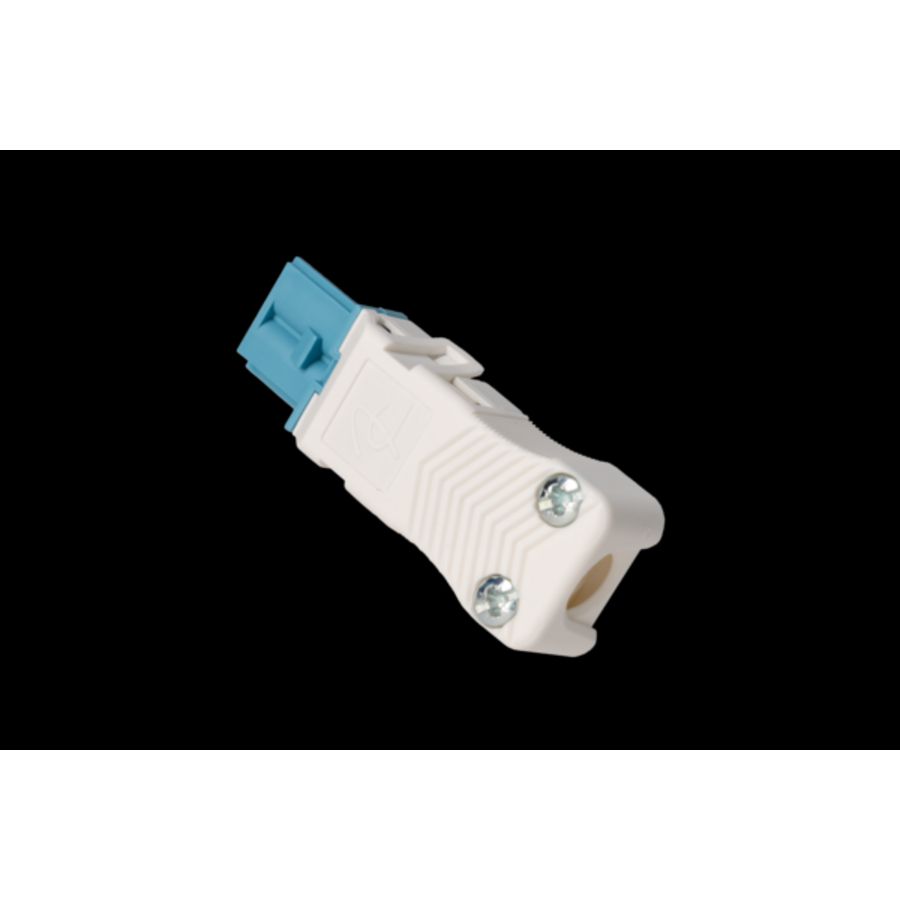 Steker female 2-polig pastelblauw DALI (AC164 BUF/ 2) VVE=10