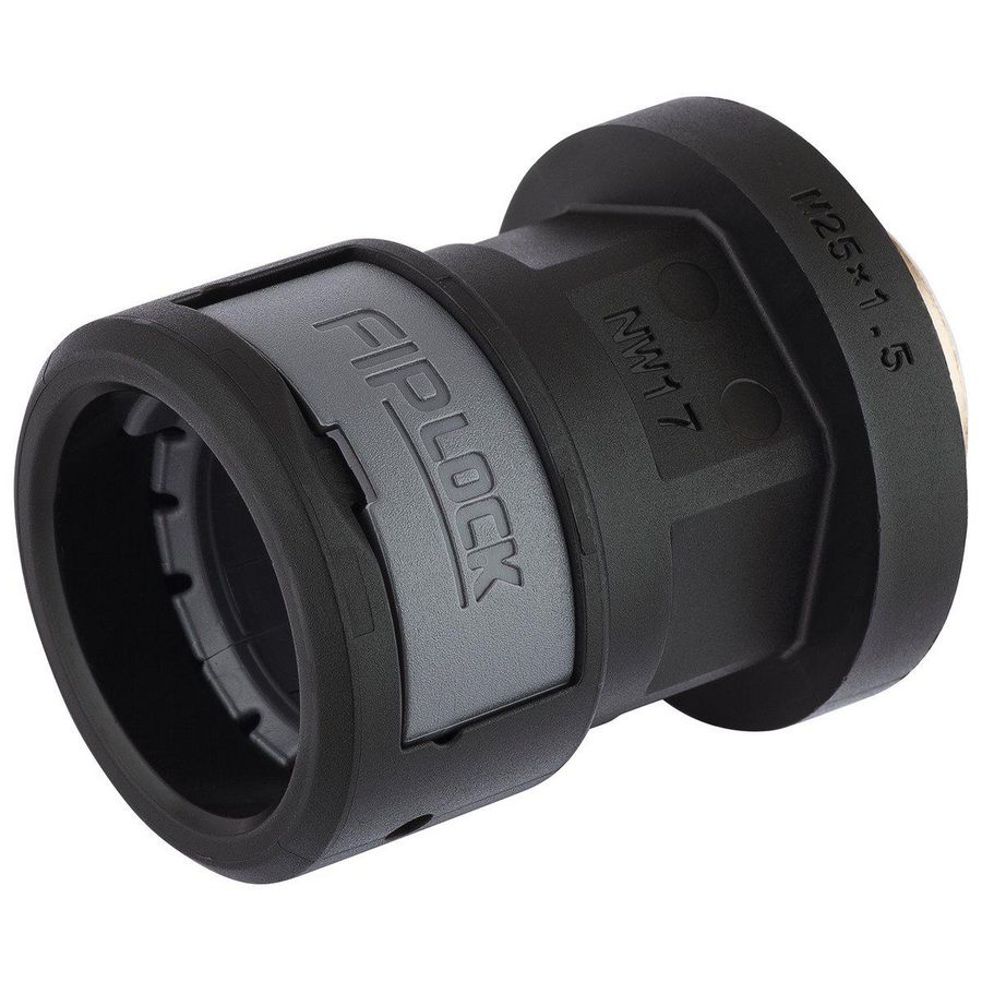 FIPLOCK ONE Metall M12x1,5/10 BK VVE=10