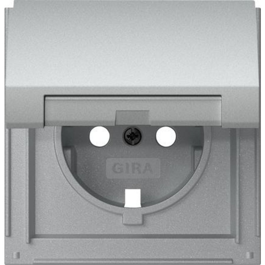 Res-onderdeel: afdekking wandcontactdoos met randaarde KD Gira TX_44
