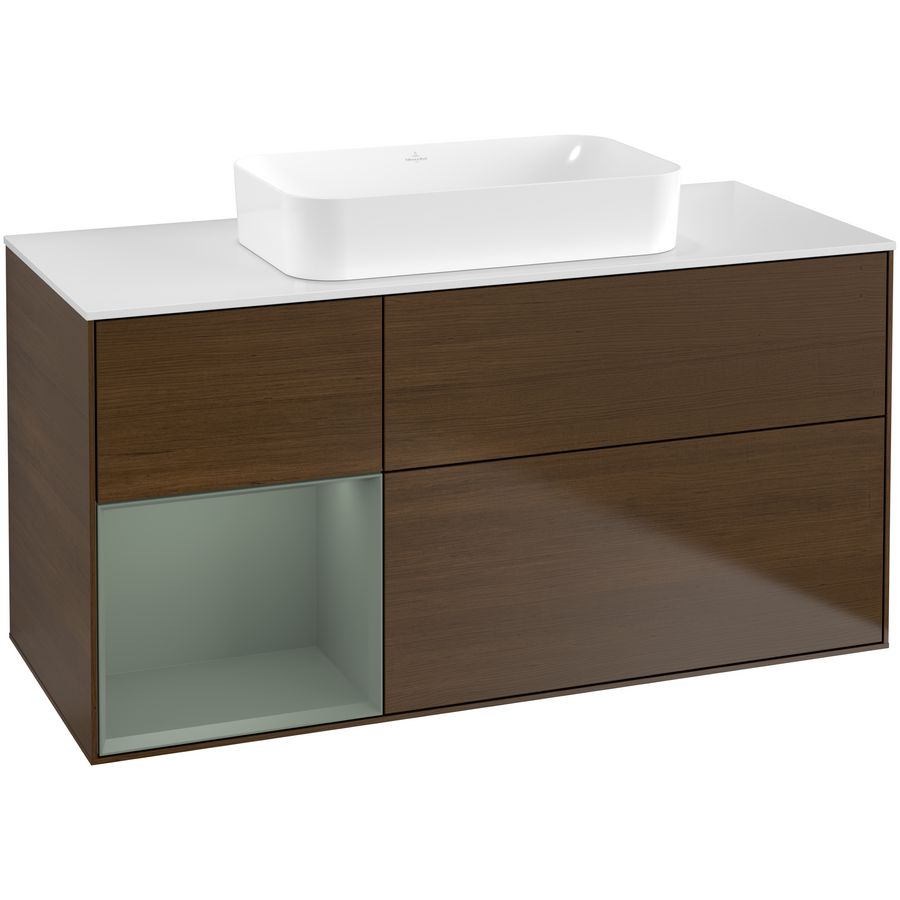 Wastafelonderkast Finion 1200x603x501mm W.Veneer G701GMGN