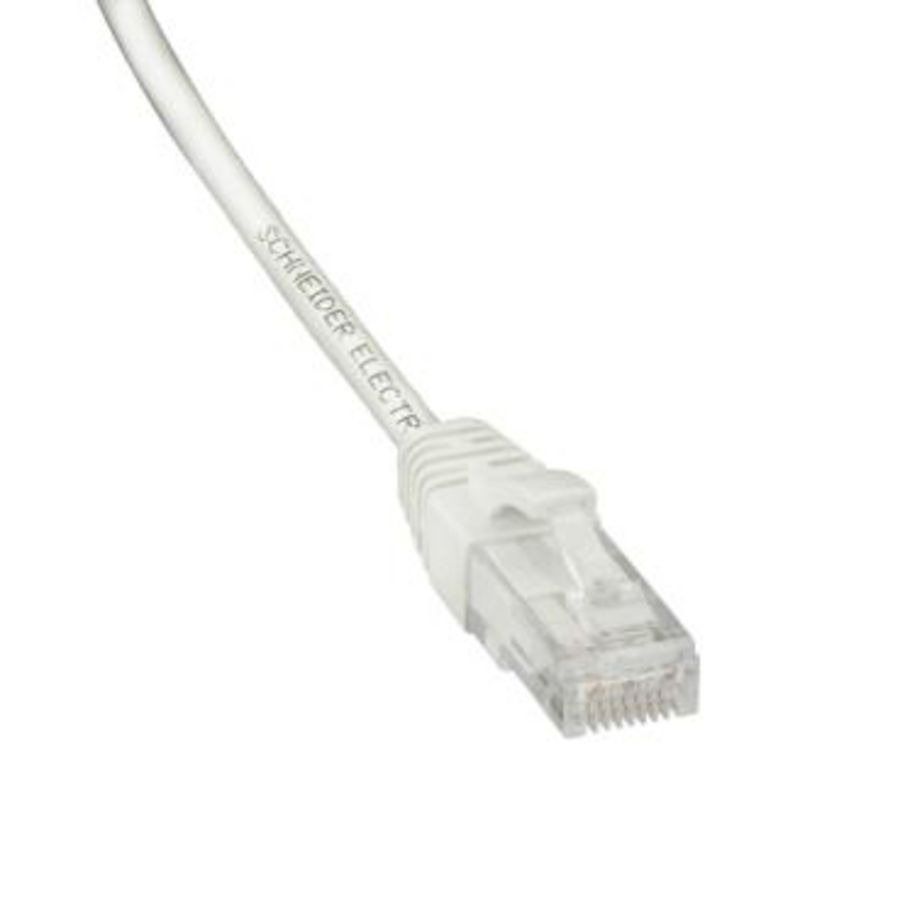 Patch cord Actassi Category 6 U/UTP LSZH 2 m white