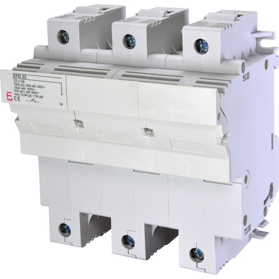 Smeltpatroonschakelaar 100A EFD22 3P