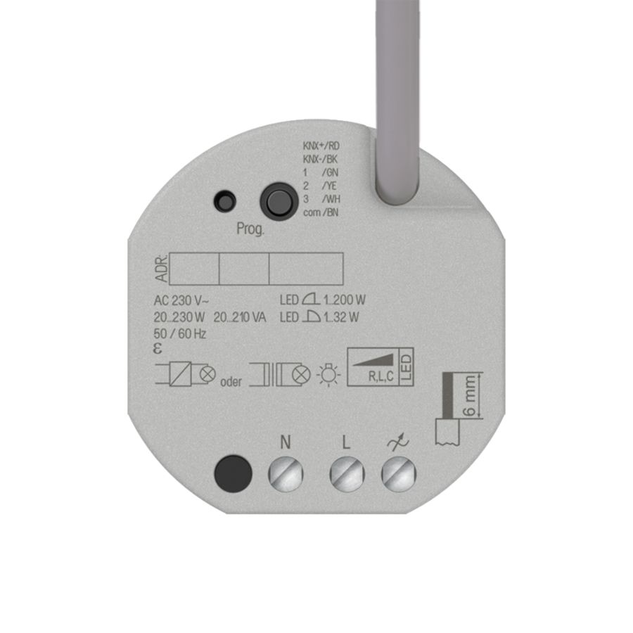 Inbouwdimmer univoudig 1x210W KNX