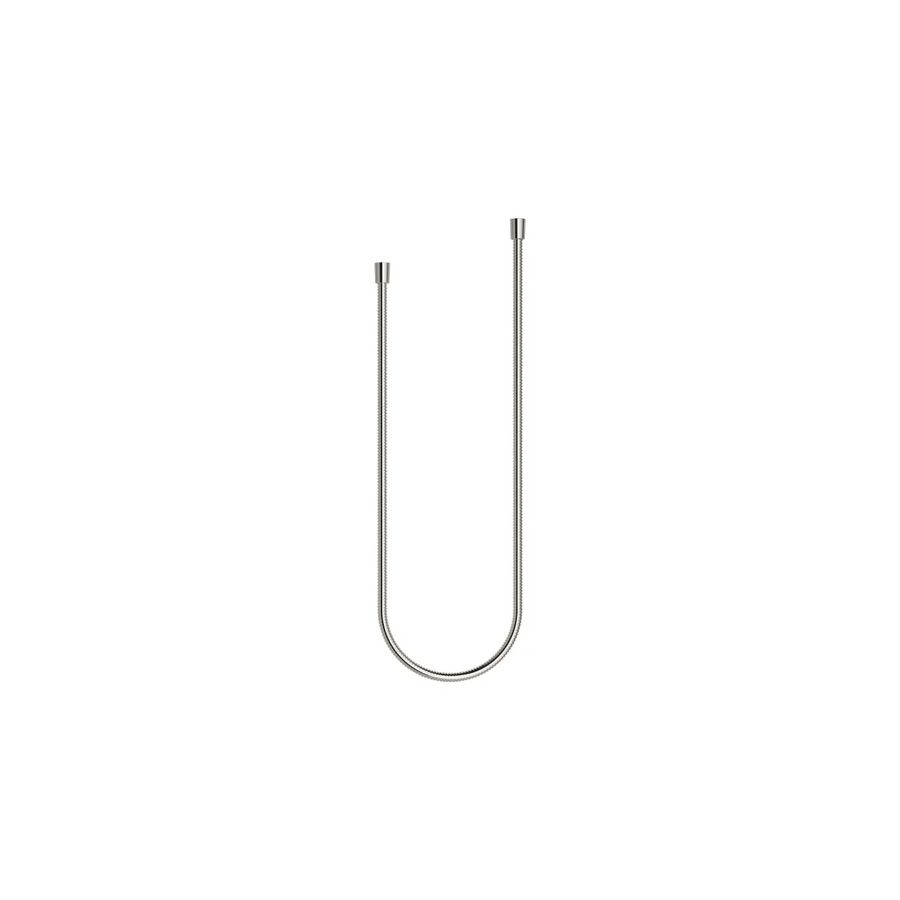 Reserveond. metalen doucheslang 1/2" x 1/2" x 1250mm platina