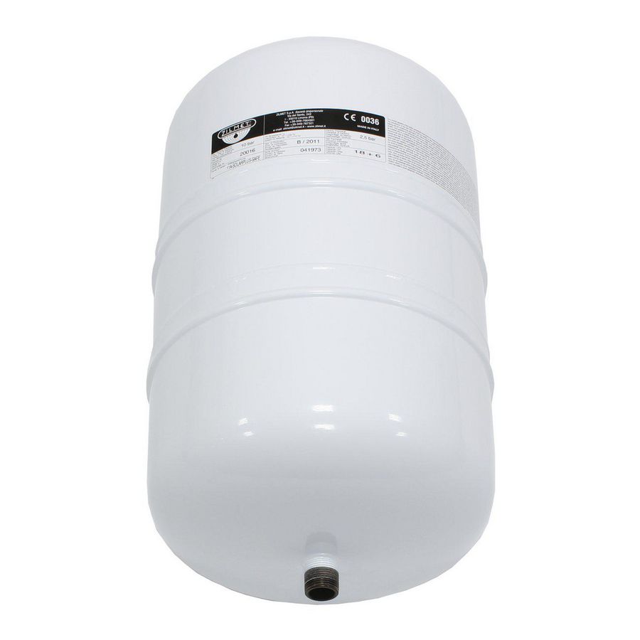 Expansievat en afkoelvat 18+6 L