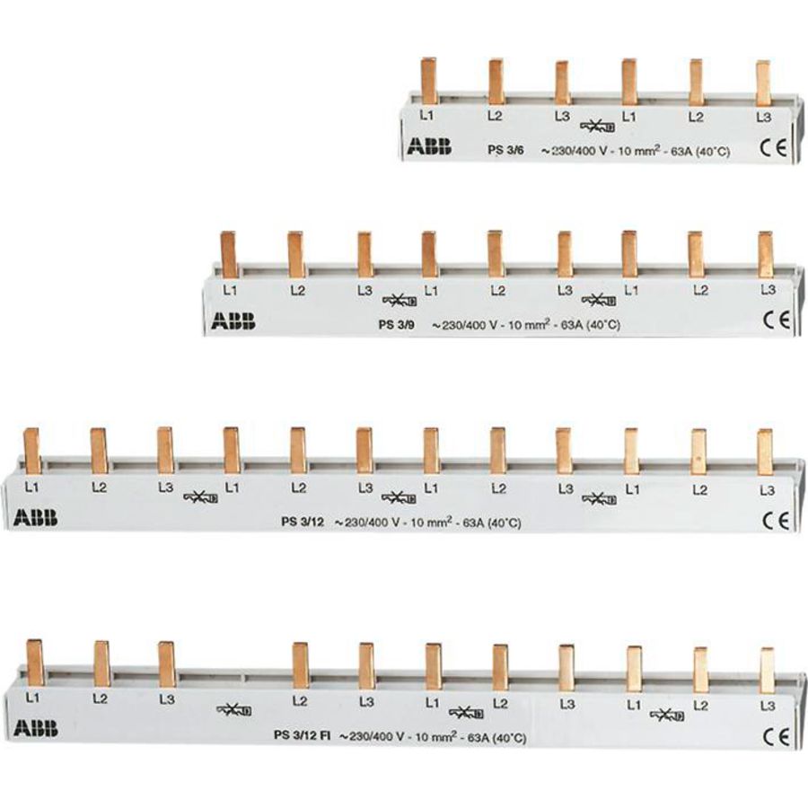 Verzamelrail L1 L2 L3 L1 L2 3F 9 modules