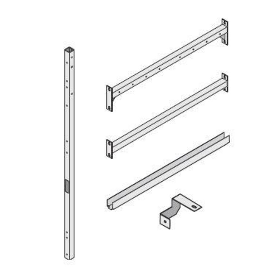 Uitbreidingsframe voor 2/4 ketel(s)
