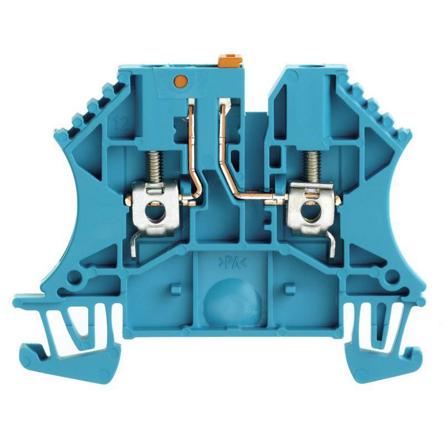 Scheidingsklem blauw 2.5mm² 24A 800V VVE=100