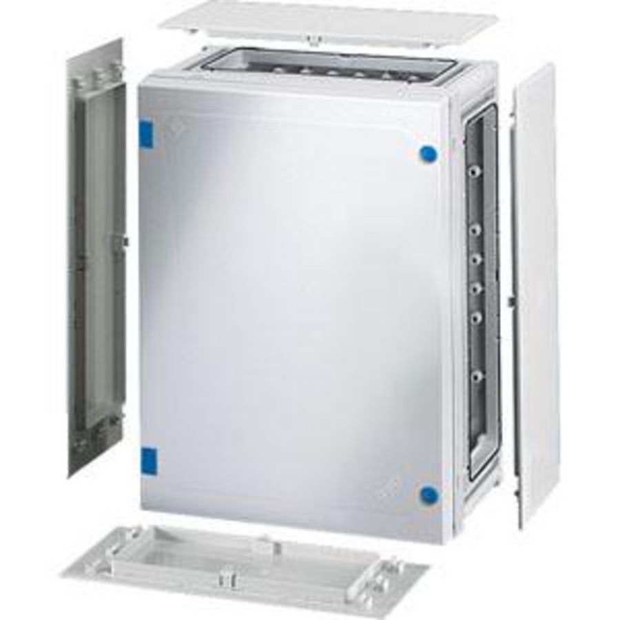 L. beh. BM2 276x366x163 wand Dicht Ondoorzichtig deksel