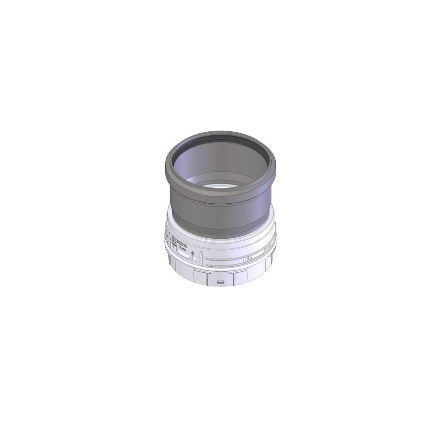 Aansluiting flex/star Ø100mm d-p