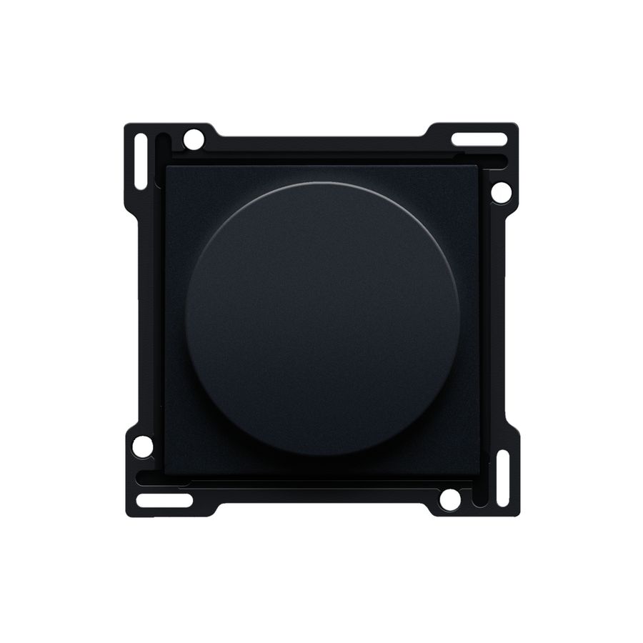 Afwerkingsset op/neer draaischakelaar black coated