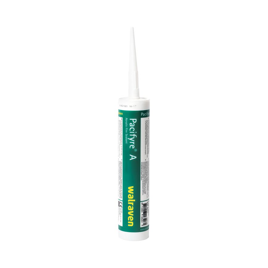 Brandwerende acrylaatkit Pacifyre A wit koker a 300ml