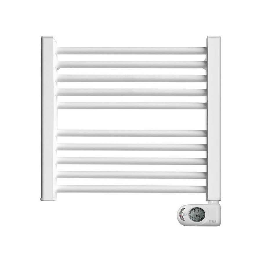 Elektr. handdoekradiator CALOR SENSOR White alu. 300W 505x580mm (bxh) incl. aanwezigheidssensor