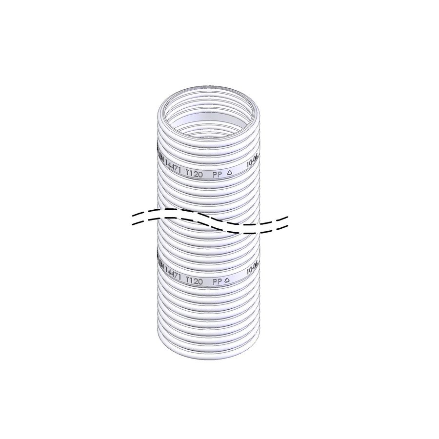 Pijp flex Ø60 x 25 mt d-p