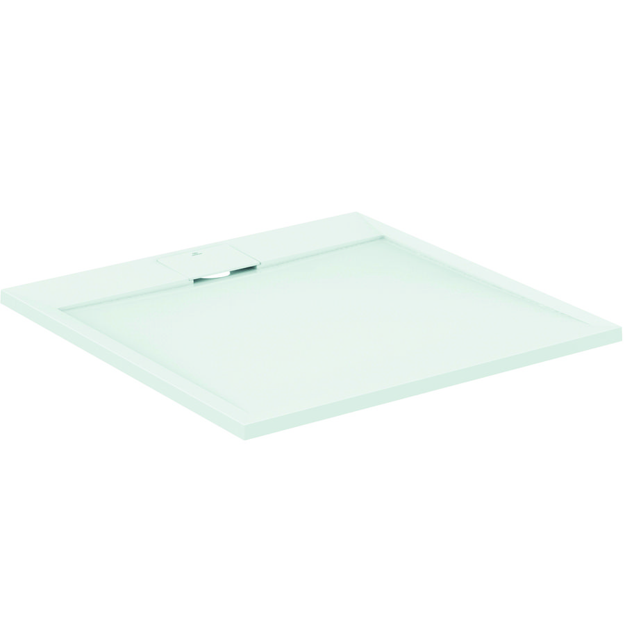 Douchebak I.LIFE ultra flat solid composiet 90x90cm vierkant wit