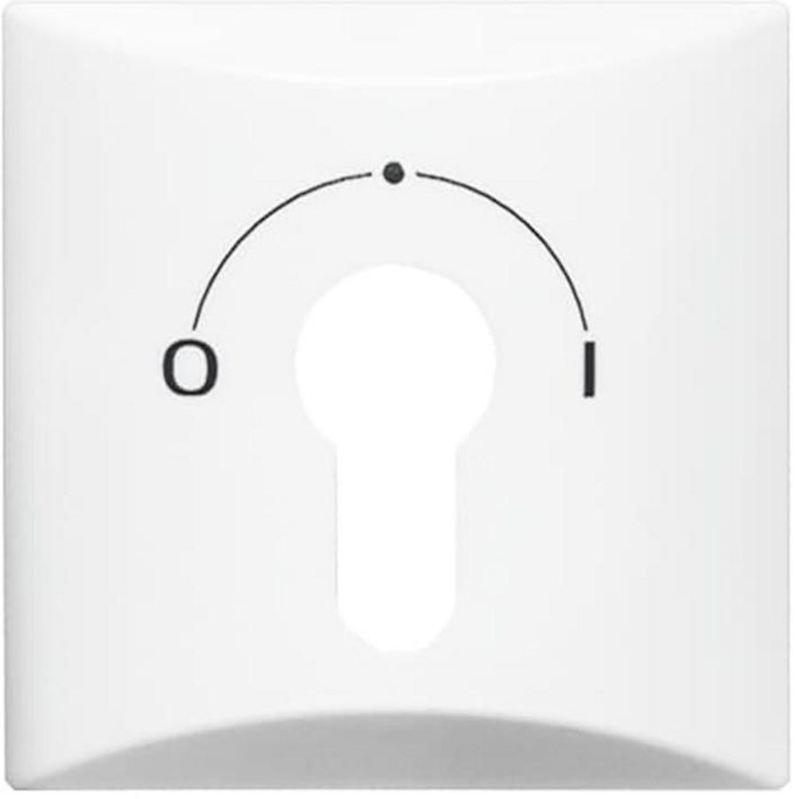 Centraalplaat slot v 2733USL-101 IP44 A-w alpinwit (2155 SLPZ-34)