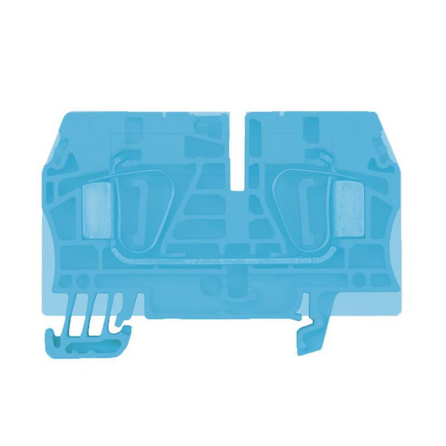 Afsluit- eindplaat blauw 6mm² 41A 500V N VVE=20