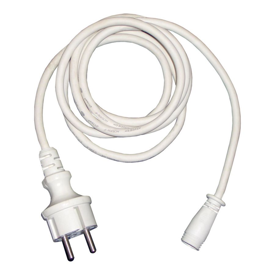 Armatuuraansluitadapter IP67 240V Max 1800W 001-002 wit