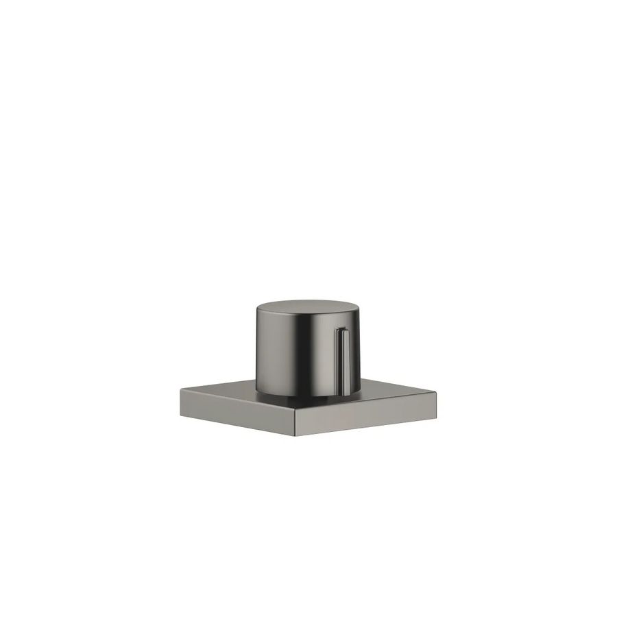Overk. hoek Wastebediening met draaiknop z waste Dark Platin