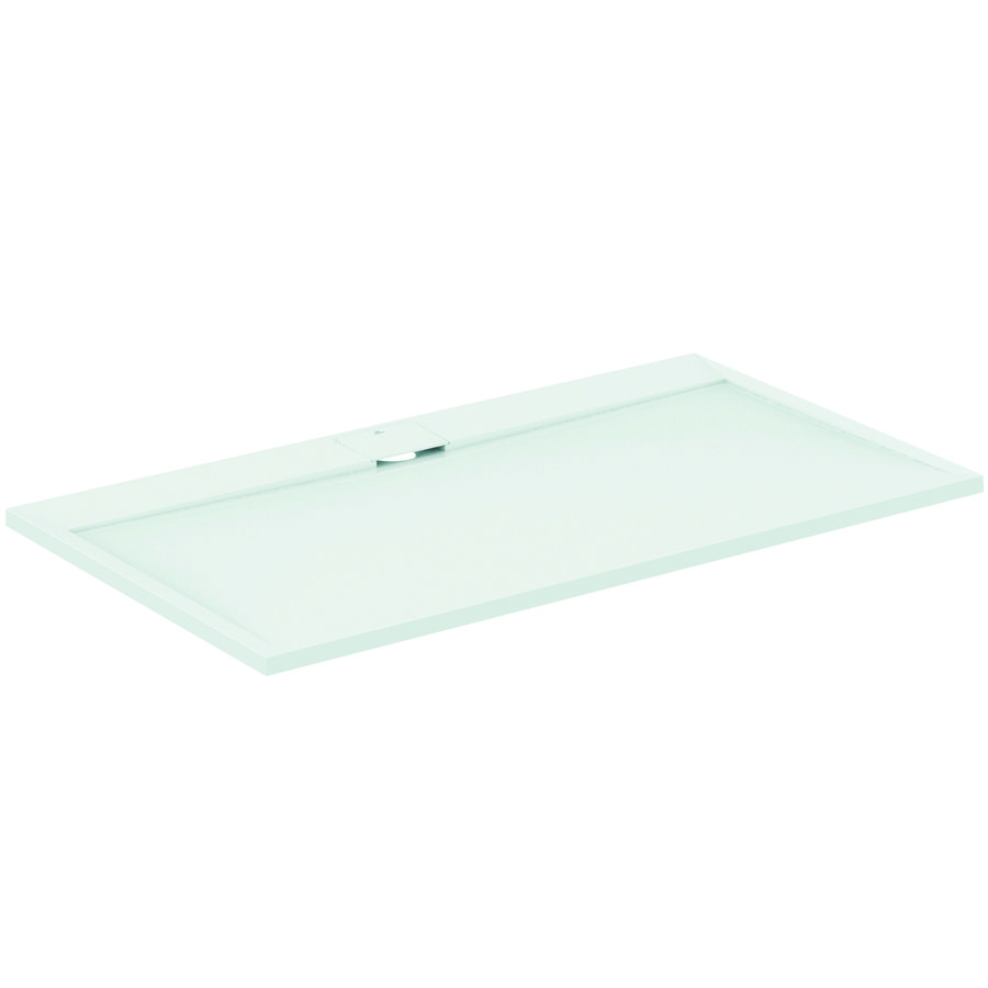 Douchebak I.LIFE ultra flat solid composiet 160x90cm rechthoekig wit