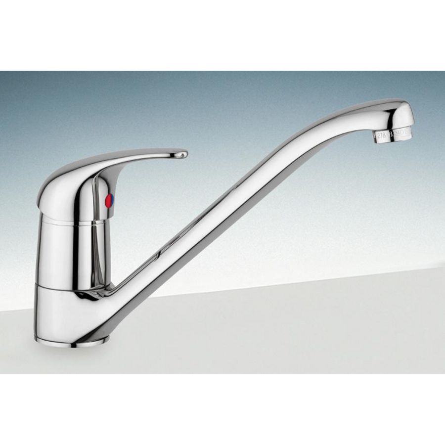 Keukenmengkraan NETTUNO DUE chroom draaibare uitloop 230mm