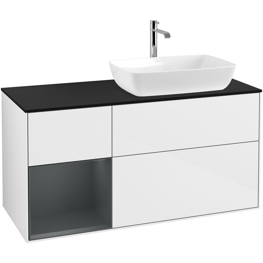 Wastafelonderkast Finion 1200x603x501mm G.White.L G802HGGF