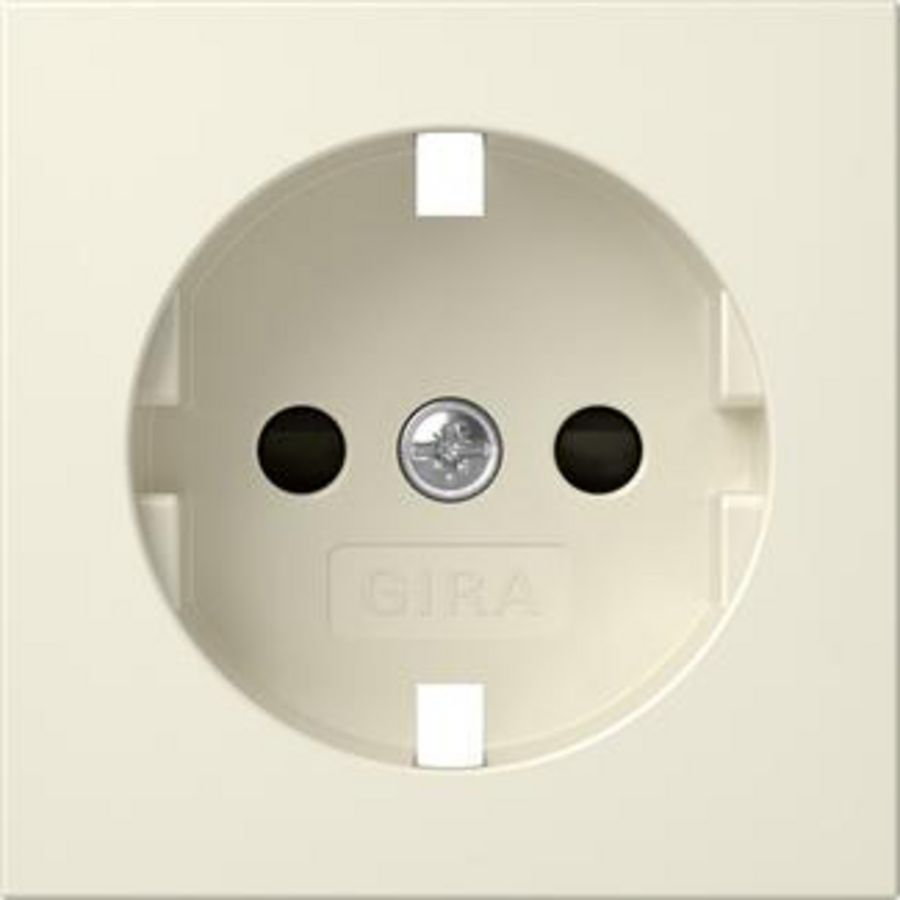 Res-onderdeel: afdekking wandcontactdoos met randaarde Safety Plus System 55