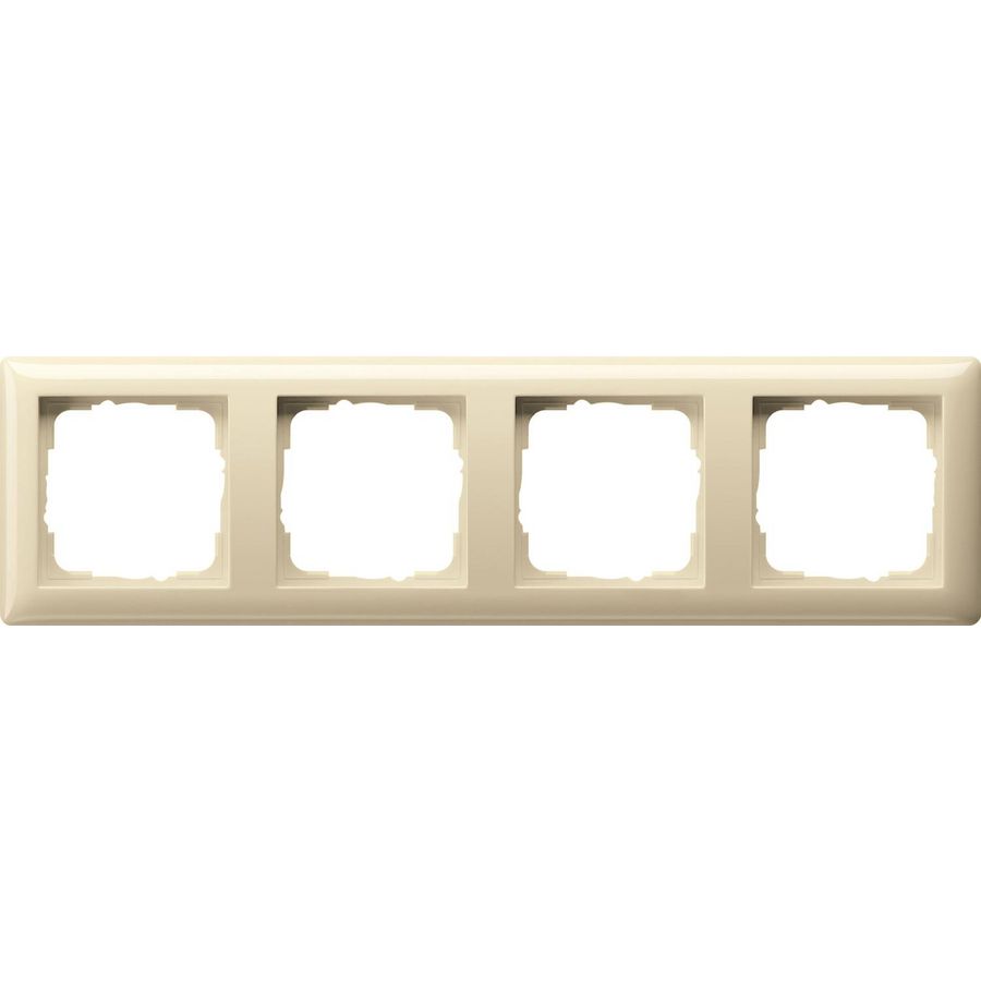 Afdekraam 4-voudig Gira Standard 55 creme wit
