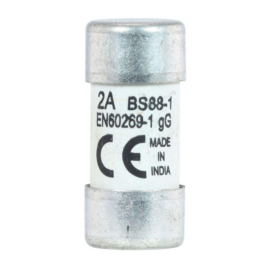 Zekering laagspanning 2A AC 415V 13x29mm gL/gG BS VVE=20