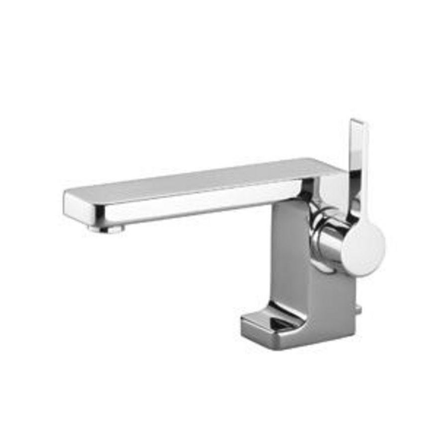 Lulu wastafelkraan chroom 1-hendel vaste uitloop 155mm incl. waste