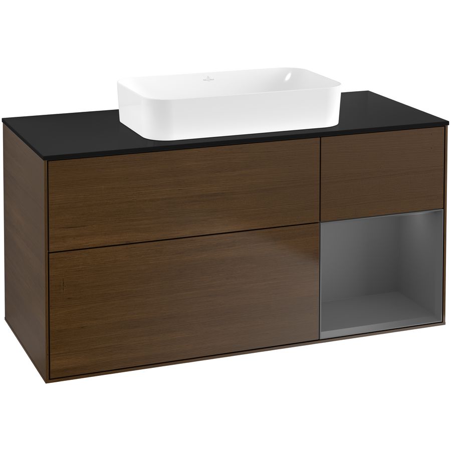 Wastafelonderkast Finion 1200x603x501mm W.Veneer G712GKGN