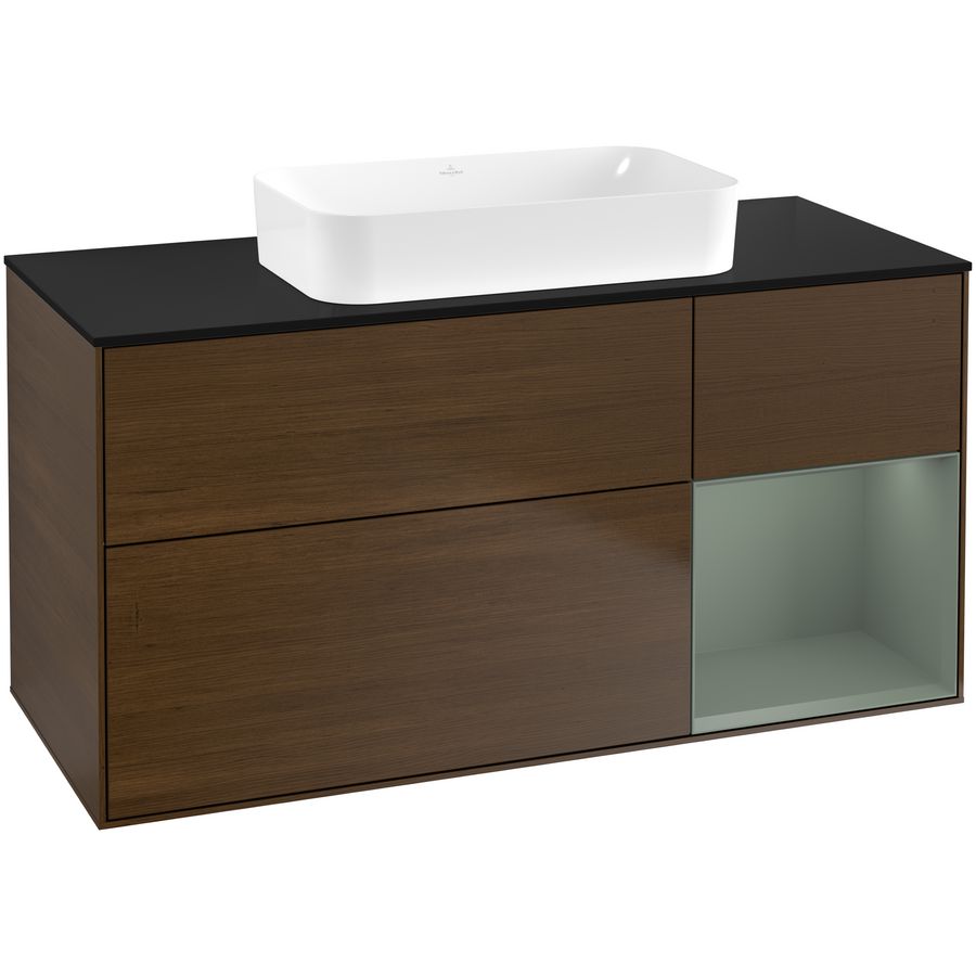 Wastafelonderkast Finion 1200x603x501mm W.Veneer G712GMGN